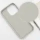 Шкіряний чохол SnapCase with MagSafe для Apple iPhone 12 Pro / 12 (6.1") Grey