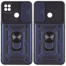 Ударостійкий чохол Camshield Serge Ring для Xiaomi Redmi 9C / Redmi 10A Синій