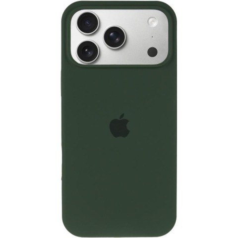 Чохол Silicone Case Full Protective (AA) для Apple iPhone 17 Pro Max (6.9") Зелений / Cyprus Green