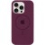 Чохол Silicone Case Full Protective (AA) with MagSafe для Apple iPhone 15 Pro (6.1") Бордовий / Plum
