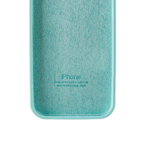 Чохол Silicone Case Full Protective (AA) для Apple iPhone 16e (6.1") Бірюзовий / Marine Green