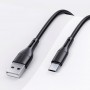 Дата кабель USAMS US-SJ502 U68 USB to MicroUSB (1m) Чорний