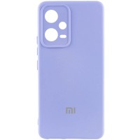 Чохол Silicone Cover Lakshmi Full Camera (AA) with logo для Xiaomi Poco X5 5G / Note 12 5G Бузковий / Dasheen