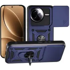 Чохол Ummi Camshield Serge Ring для Xiaomi Poco F7 Ultra Синій