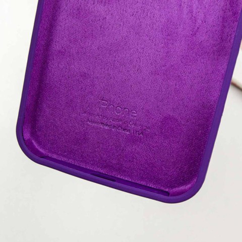 Чохол Silicone Case Full Protective (AA) для Apple iPhone 16 Plus (6.7") Фіолетовий / Amethyst