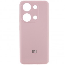Чохол Silicone Cover Lakshmi Full Camera (AAA) with Logo для Xiaomi Redmi Note 13 4G Рожевий / Pink Sand