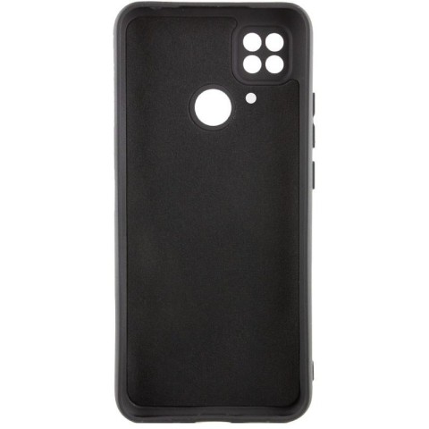 Чохол TPU GETMAN Liquid Silk Full Camera для Xiaomi Redmi 10C Чорний / Black