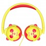 Накладні навушники Hoco W31 Childrens Жовто-червоний