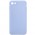 Silicone Case Square Full Camera Protective (AA) NOLOGO для Apple iPhone 7 / 8 / SE (2020) (4.7") Блакитний / Lilac Blue