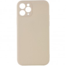 Силіконовий чохол Candy Full Camera для Apple iPhone 11 Pro (5.8") Бежевий / Antigue White