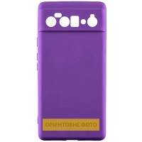 Чохол TPU GETMAN Liquid Silk Full Camera для TECNO Spark Go 1 Фіолетовий / Purple