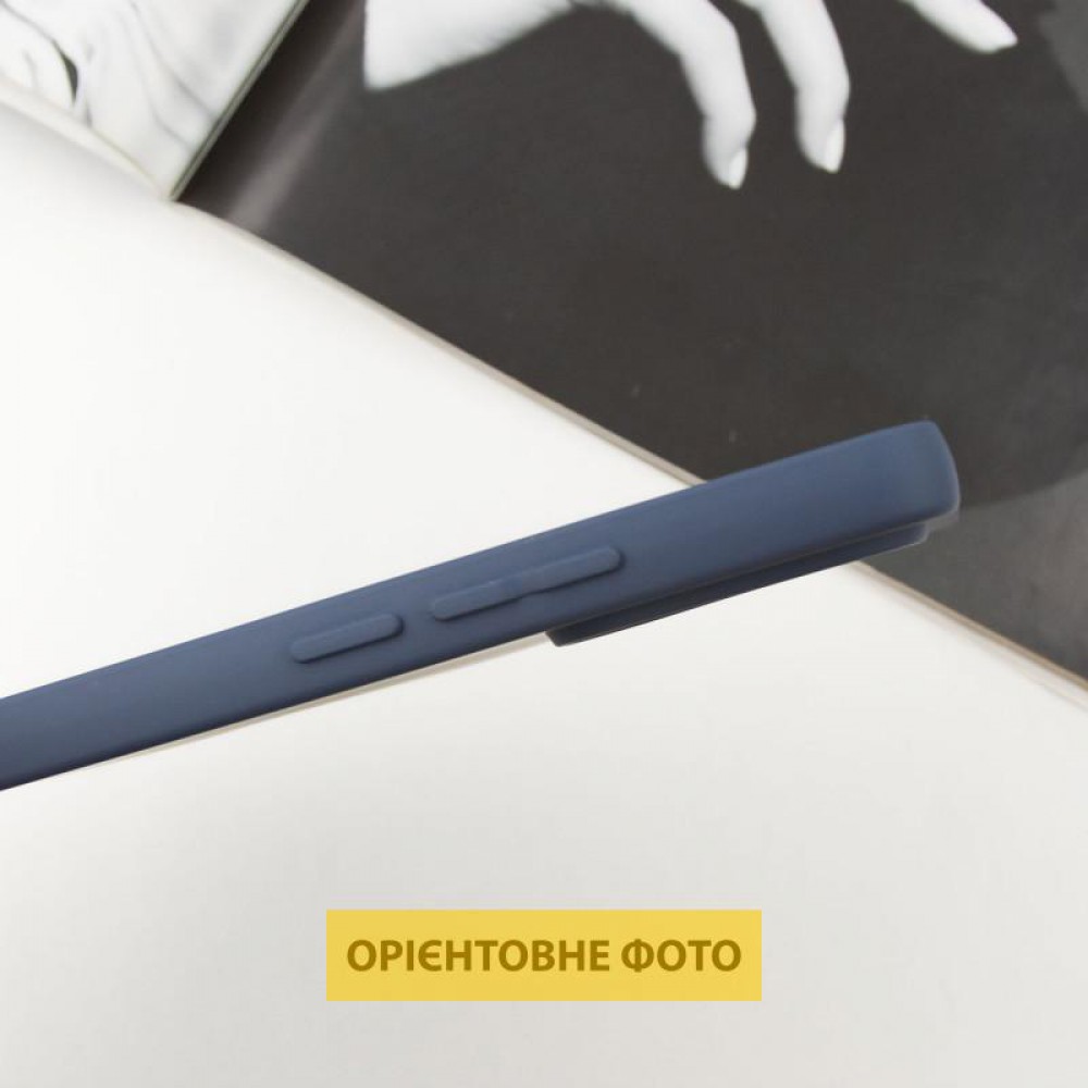 Чохол Silicone Cover Ummi Lakshmi Full Camera (AA) для Xiaomi Redmi Note 14 Pro 4G/5G Синій / Midnight Blue