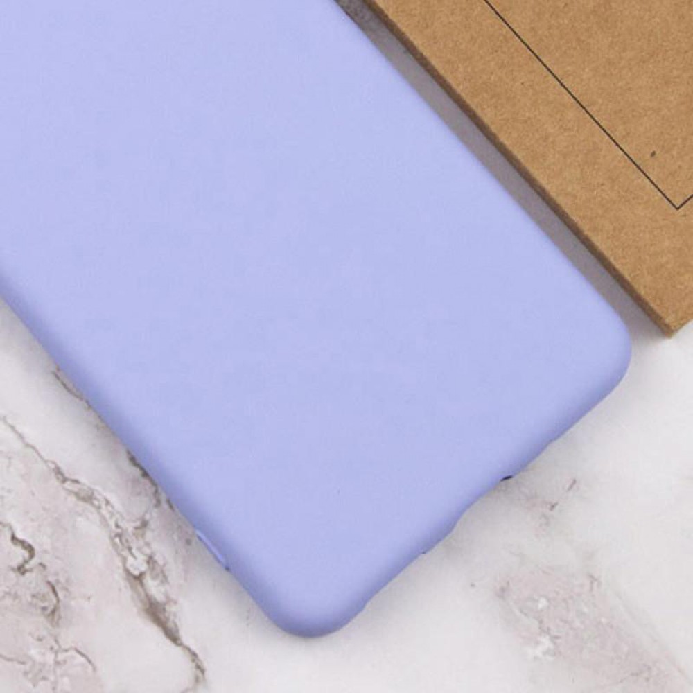 Чохол Silicone Cover Lakshmi Full Camera (AAA) with Logo для Xiaomi Redmi 14C / Poco C75 Бузковий / Dasheen