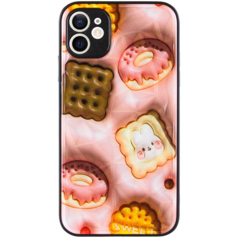 TPU+PC чохол Prisma Fluffie для Apple iPhone 12 (6.1") Sweet