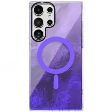 Чохол TPU Shiny Mountain (MagFit) для Samsung Galaxy S26 Ultra Purple