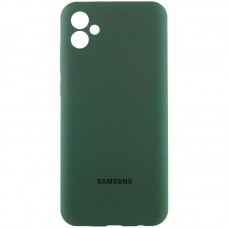 Чохол Silicone Cover Lakshmi Full Camera (AAA) with Logo для Samsung Galaxy A05 Зелений / Cyprus Green