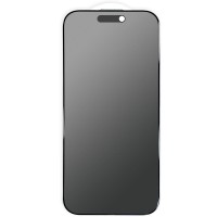 Захисне скло Privacy 5D Matte (тех.пак) для Apple iPhone 17 / 16 Pro (6.3") Чорний