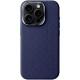 Шкіряний чохол Carved with MagSafe для Apple iPhone 16 Pro (6.3") Blue