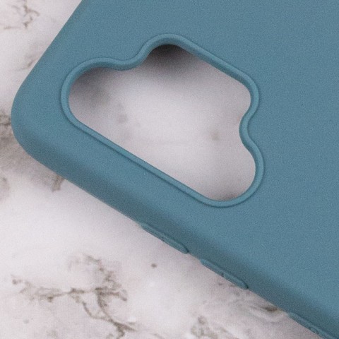 Силіконовий чохол Candy для Samsung Galaxy A34 5G Синій / Powder Blue