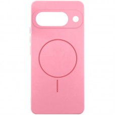 Чохол Silicone Cover Lakshmi Full Camera (AA) with MagFit для Google Pixel 9 / 9 Pro Рожевий / Light pink