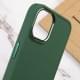 TPU чохол Bonbon Metal Style для Apple iPhone 12 Pro Max (6.7") Зелений / Army green