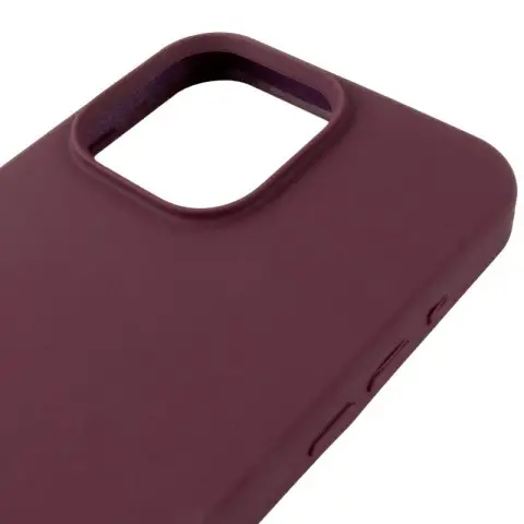 Чохол Silicone Case (AA) Logo with MagSafe для Apple iPhone 11 Pro (5.8") Бордовий / Plum