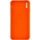 Силіконовий чохол Candy Full Camera для Apple iPhone XS Max (6.5") Помаранчевий / Orange