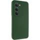 Чохол TPU GETMAN Liquid Silk Full Camera для Xiaomi Redmi 15 (EU) Зелений / Dark green