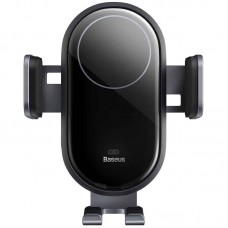 Автодержатель с БЗУ Baseus LightChaser Wireless Charging Electric Car Mount 15W (C40355900121-00)