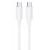 Дата кабель Borofone BX112 Lemon Type-C to Type-C 60W (1m) White