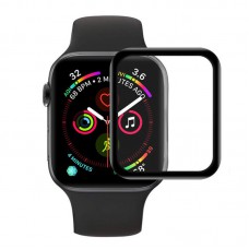 Полімерна плівка 3D (full glue) (тех.пак) для Apple Watch 46mm (2024) Чорний