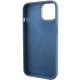 Чохол Silicone Case Metal Buttons (AA) для Apple iPhone 12 Pro Max (6.7") Синій / StromBlue
