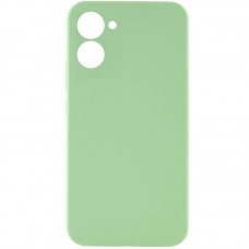 Чохол Silicone Cover Lakshmi Full Camera (AAA) для Realme C33 М'ятний / Mint