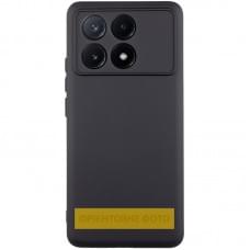 Чохол TPU GETMAN Liquid Silk Full Camera для Xiaomi Poco X6 / Note 13 Pro 5G Чорний / Black