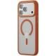 Чохол Ummi Colorful with MagSafe для Apple iPhone 17 Pro (6.3") Помаранчевий / Orange