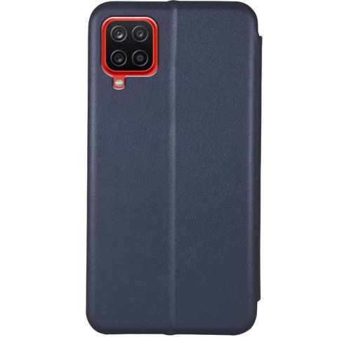 Шкіряний чохол-книжка Classy для Samsung Galaxy A22 4G / M32 Темно-синій