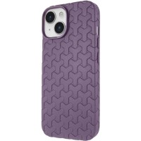 Чохол TPU Weaving для Apple iPhone 15 (6.1") Purple