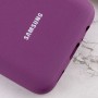 Чохол Silicone Cover Full Protective (AA) для Samsung Galaxy A02s Фіолетовий / Grape