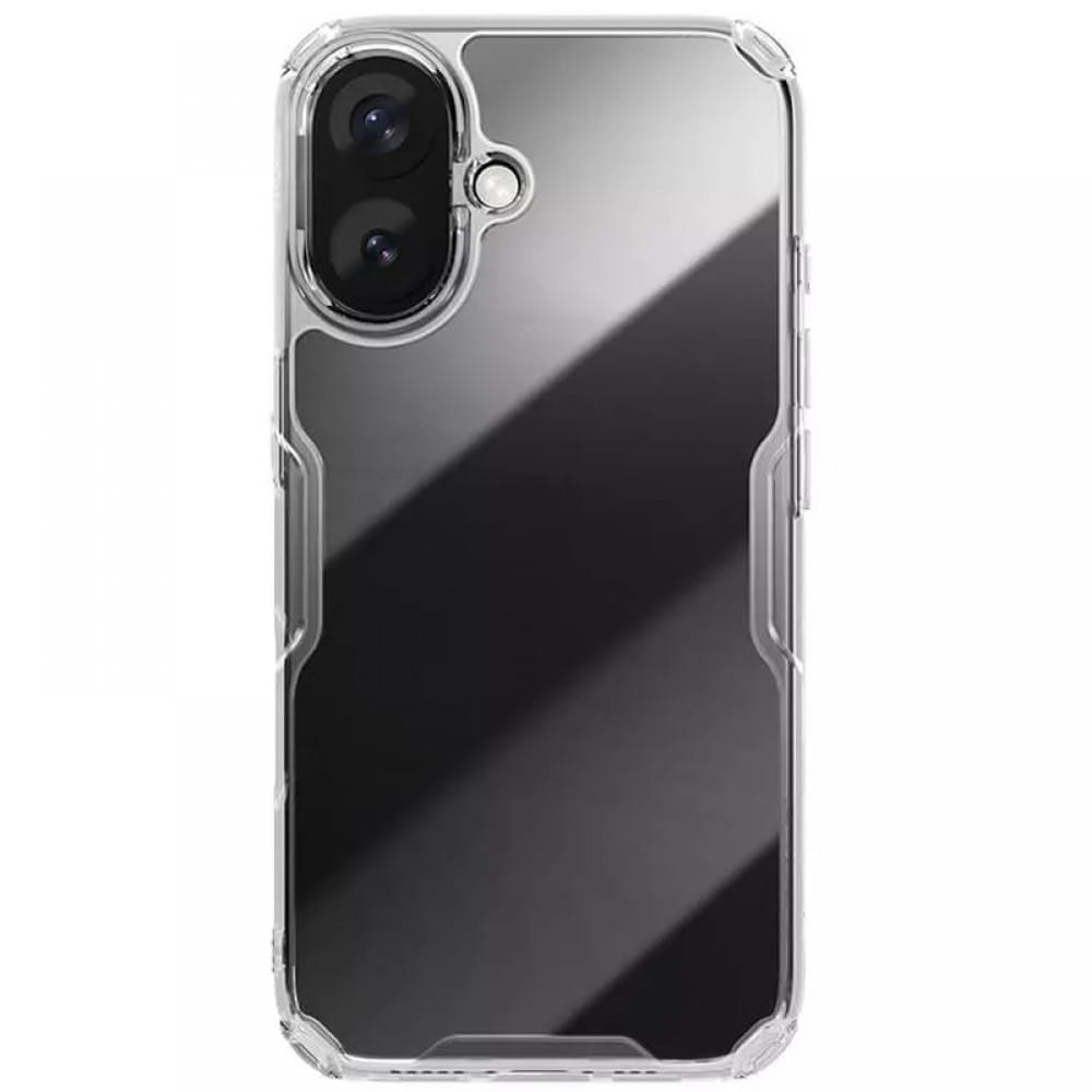 TPU чохол Nillkin Nature Pro Series для Apple iPhone 16 (6.1") Безбарвний (прозорий)