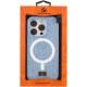 TPU чохол Bling World Rock Diamond with MagSafe для Apple iPhone 14 Pro (6.1") Light blue