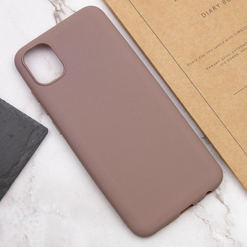 Силіконовий чохол Candy для Samsung Galaxy A04 Коричневий
