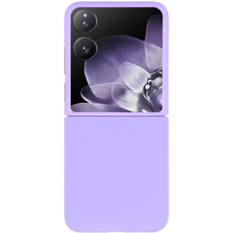 Чохол Foldables Silicone Cover Lakshmi (AAA) для Xiaomi Mix Flip 2 Бузковий / Dasheen