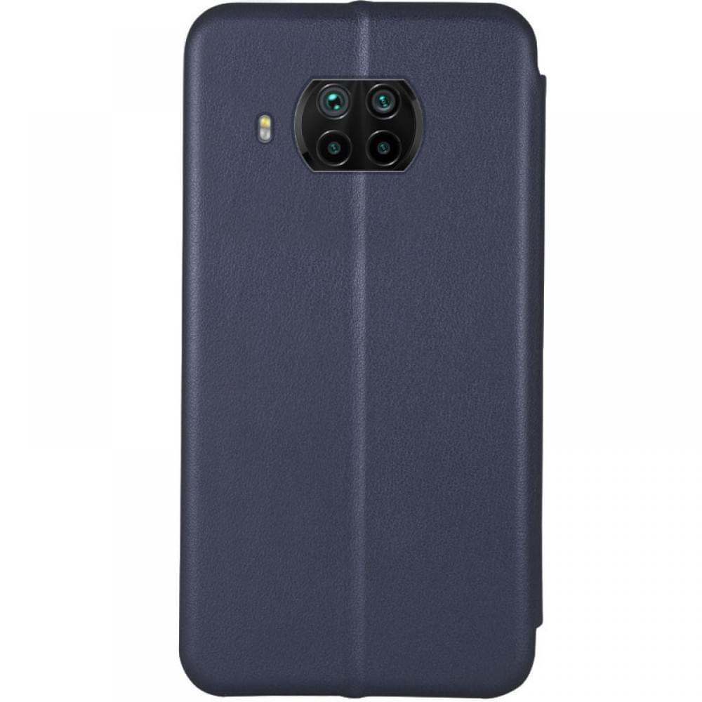 Шкіряний чохол-книжка Classy для Xiaomi Mi 10T Lite / Redmi Note 9 Pro 5G Темно-синій