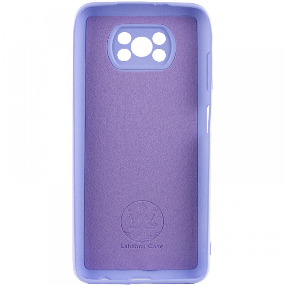 Чехол Silicone Cover Lakshmi Full Camera (AA) для Xiaomi Poco X3 NFC / Poco X3 Pro