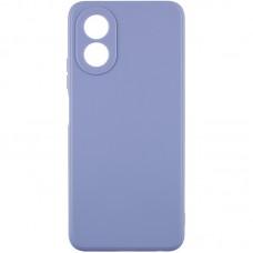 Силіконовий чохол Candy Full Camera для Oppo A38 / A18 Блакитний / Mist blue