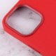 Чохол Silicone case (AAA) with Magsafe and Animation для Apple iPhone 12 Pro / 12 (6.1") Червоний / Red
