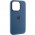 Чохол Silicone Case Metal Buttons (AA) для Apple iPhone 13 Pro Max (6.7") Синій / StromBlue