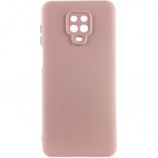Чохол TPU GETMAN Liquid Silk Full Camera для Xiaomi Redmi Note 9s / Note 9 Pro / Note 9 Pro Max Рожевий / Pink Sand