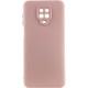Чохол TPU GETMAN Liquid Silk Full Camera для Xiaomi Redmi Note 9s / Note 9 Pro / Note 9 Pro Max Рожевий / Pink Sand