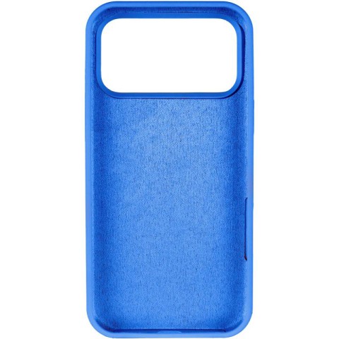 Чохол Silicone Case Full Protective (AA) для Apple iPhone 17 Pro (6.3") Синій / Capri Blue